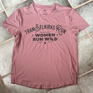 Nike Women's Mauve Graphic Tee